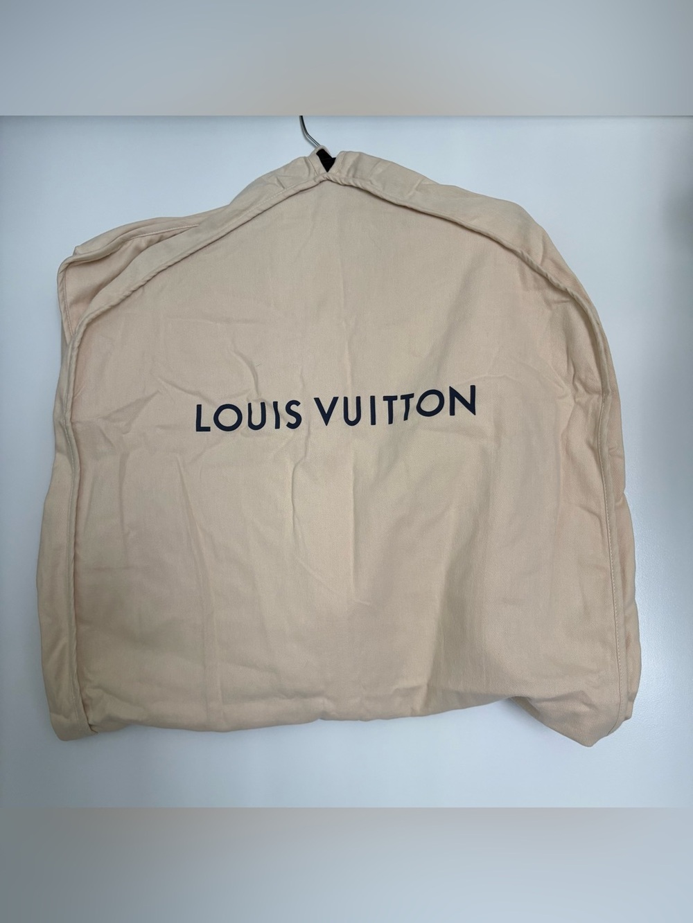 Louis Vuitton Fabric zip back garment bag